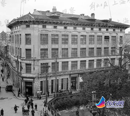 　　汉口路309号《申报》原址，上?！督夥湃毡ā吩诖舜纯＝夥湃毡ㄗ柿贤计?jpg